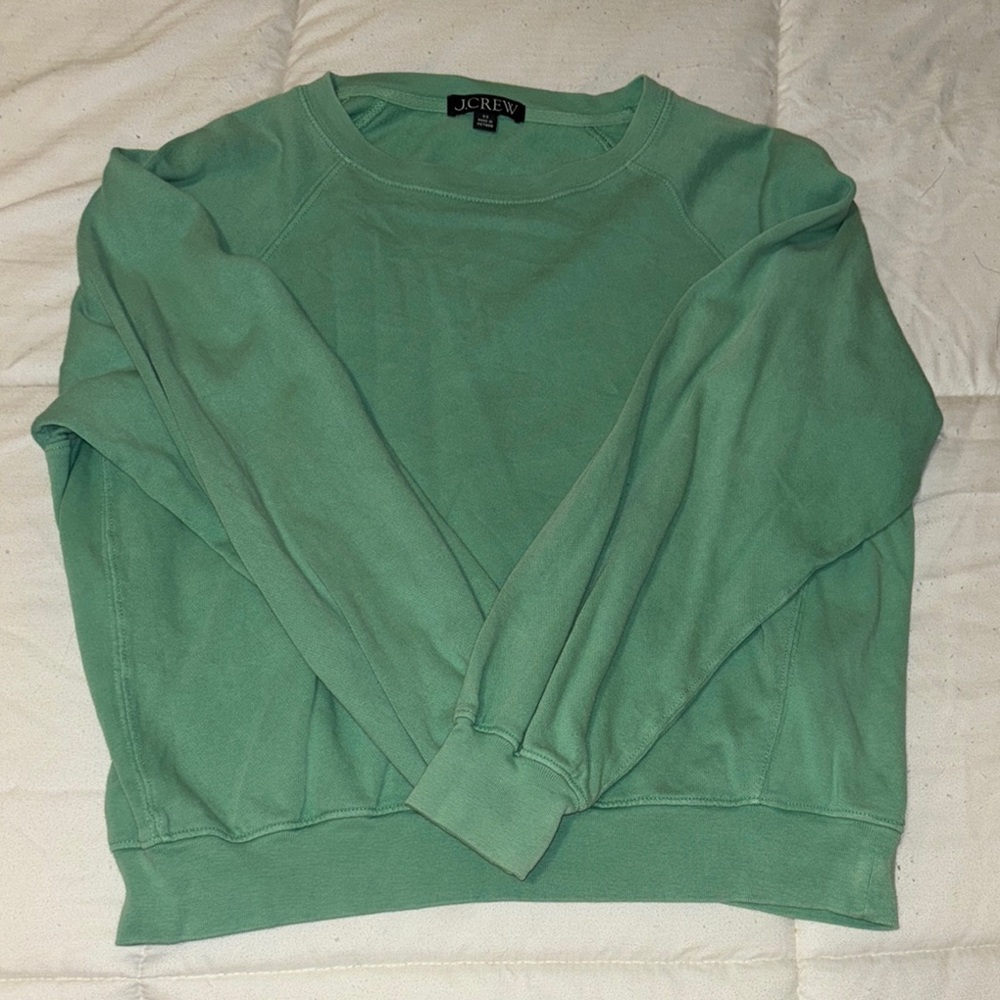 J.Crew Green Sweatshirt - size XS